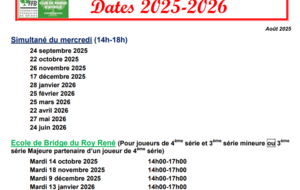Agenda 2025-2026