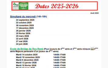 Agenda 2025-2026